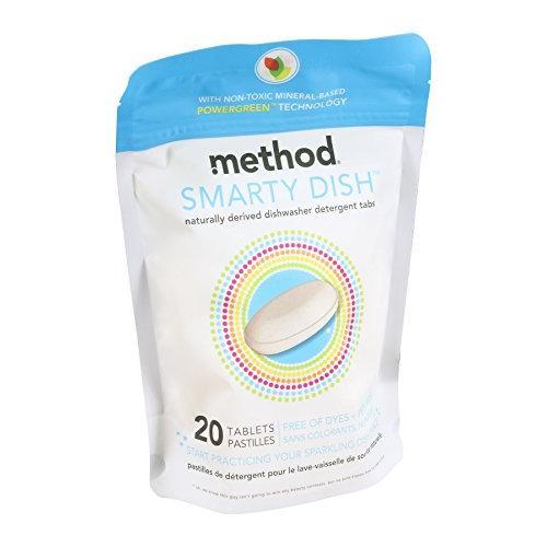 Method Smarty Dish Dishwasher Detergent Tabs, Non-Toxic