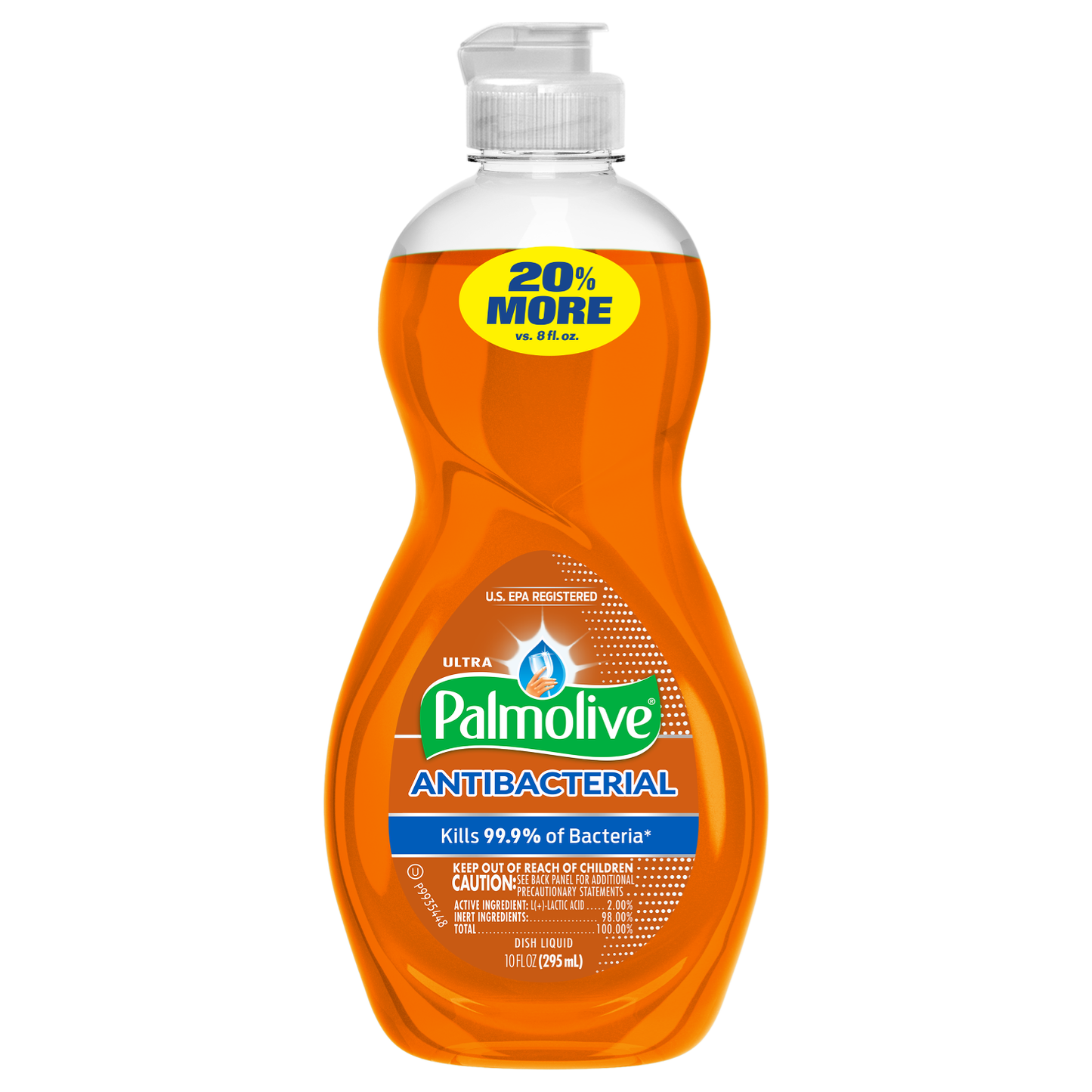 Palmolive Dish Liquid - Ultra Antibacterial Orange 10.00 Fl Oz