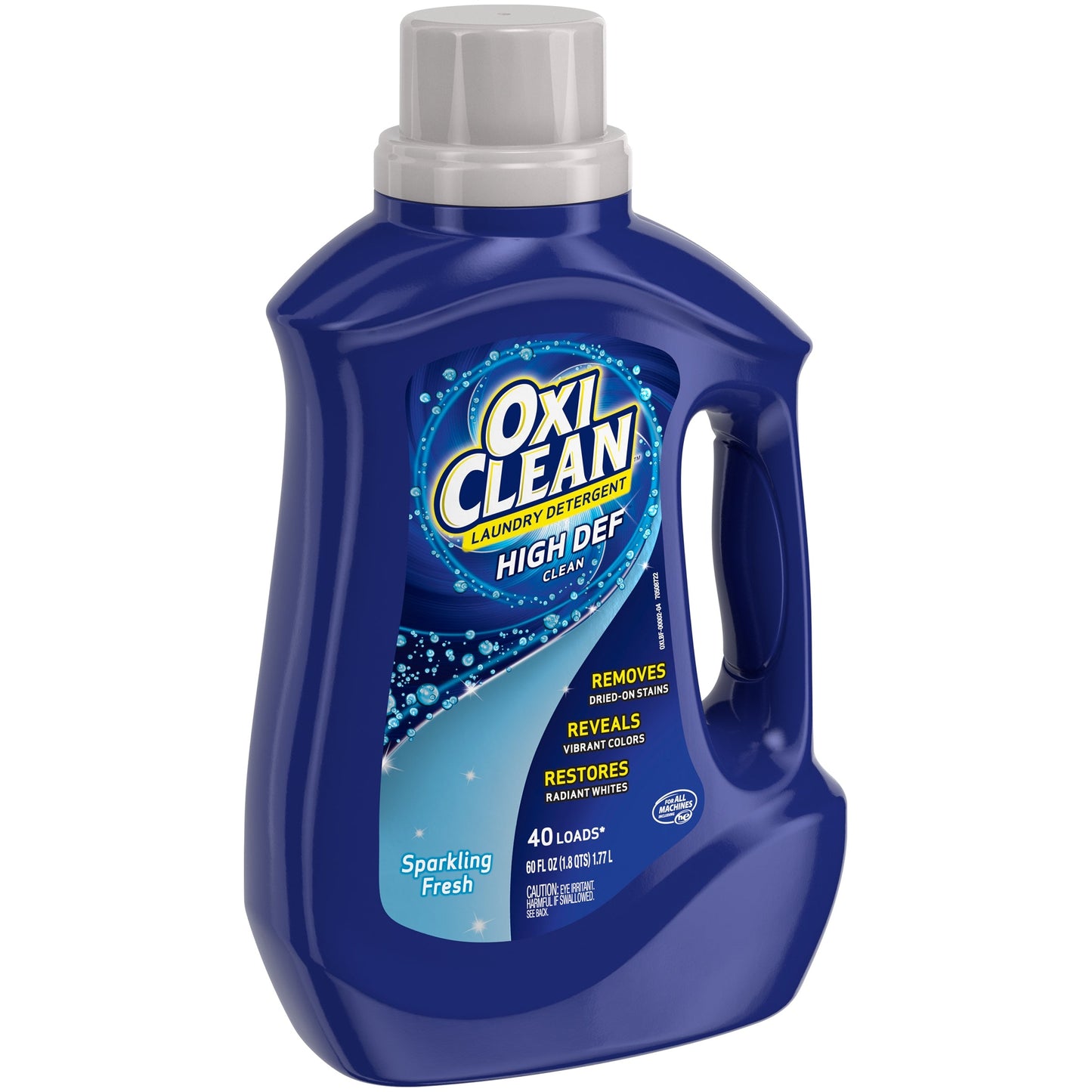 OxiClean Laundry Detergent, High Def Sparkling Fresh 60 Fl Oz