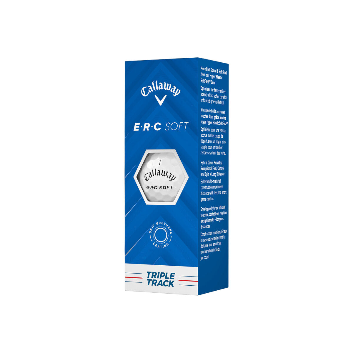 Callaway ERC Soft Triple Track White 2025 Golf Balls