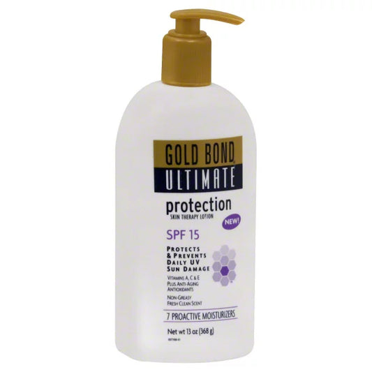 Gold Bond Ultimate Protection Skin Therapy Lotion SPF 15, 13 
Ounce