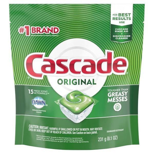Cascade Dishwasher Detergent, Original, Fresh Scent