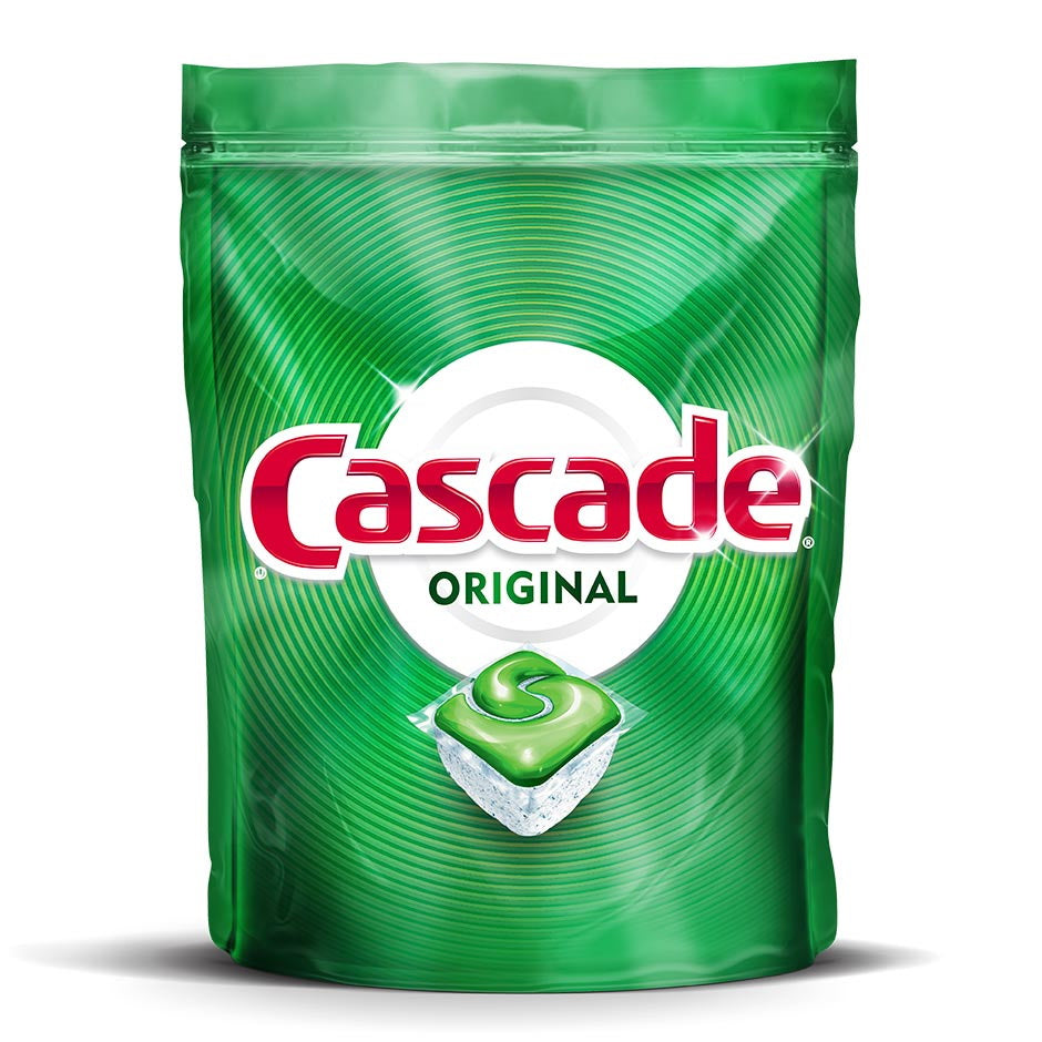 Cascade Original Dishwasher Detergent, Fresh Scent, Action Pacs