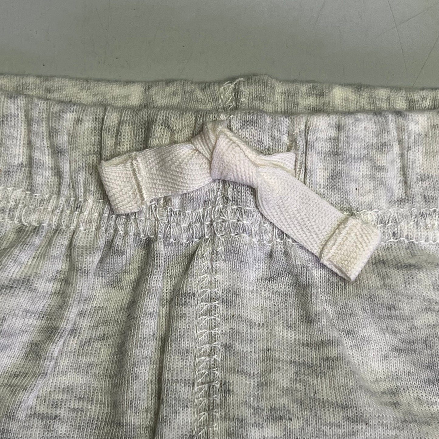 CARTERS (SET OF 2) Cotton Jogger Pants Baby's 9M Heather Grey/Ivory 1S992310