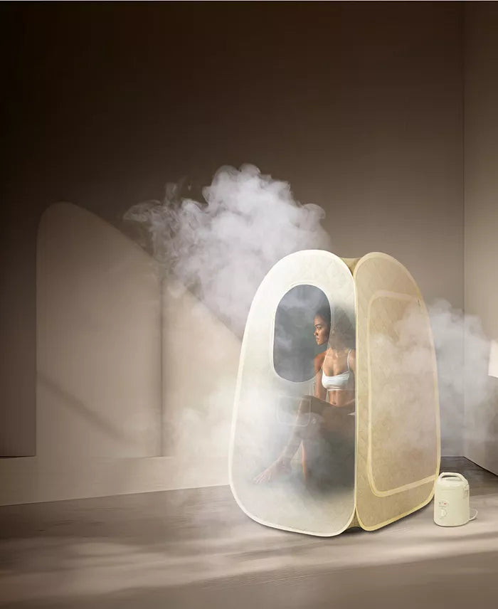 HOMEDICS Portable Steam Sauna 4.82' H Grey SP-SN300