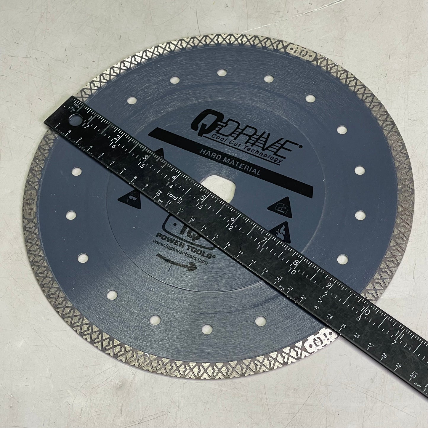 IQ POWER TOOLS Q-Drive Arbor Hard Material Blade For IQTS244 10" T10-060P-QD-HM