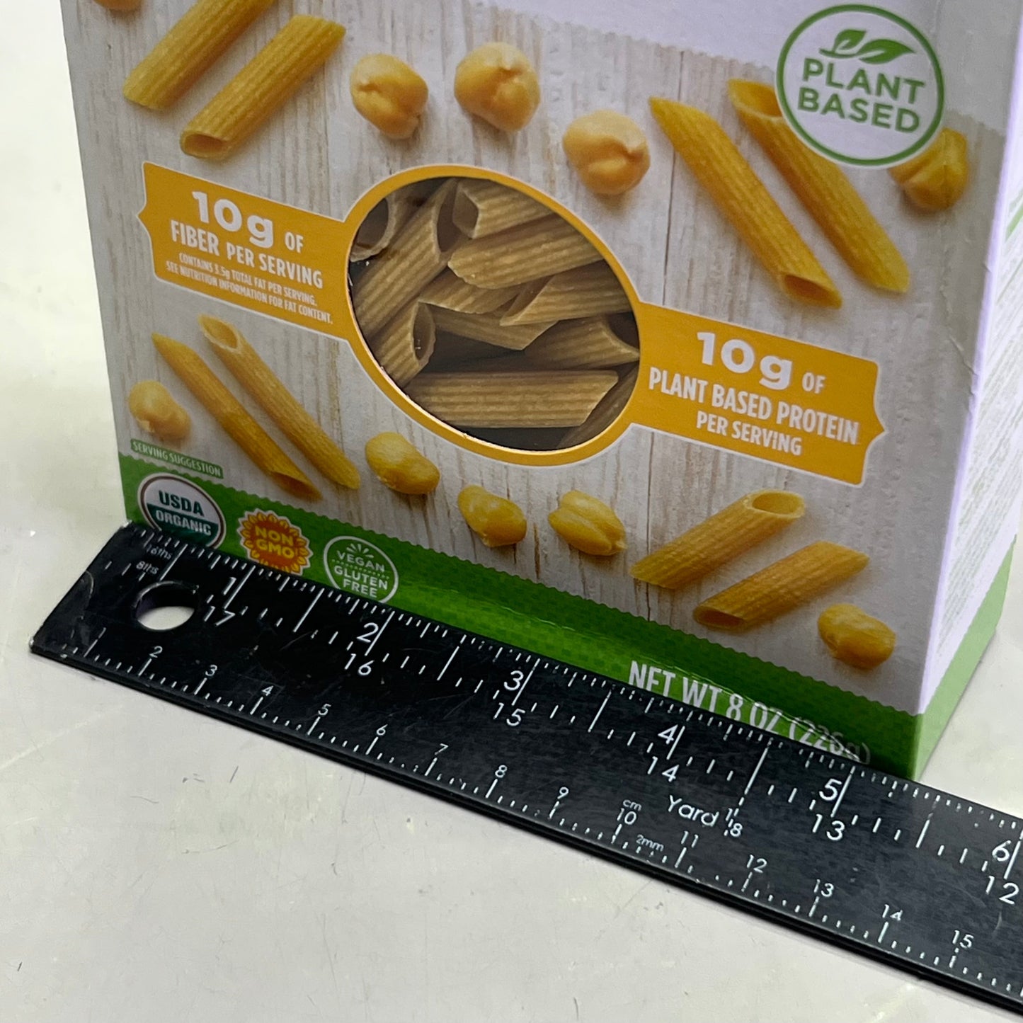 ZA@ SIMPLE TRUTH ORGANIC (6 PACK) Chickpea Penne Pasta 8 oz Yellow BB 02/26 F