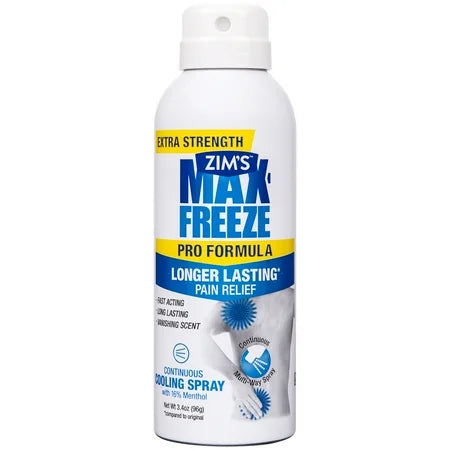 Zim'S Max-Freeze Pain Rlf Spr 3.4 oz