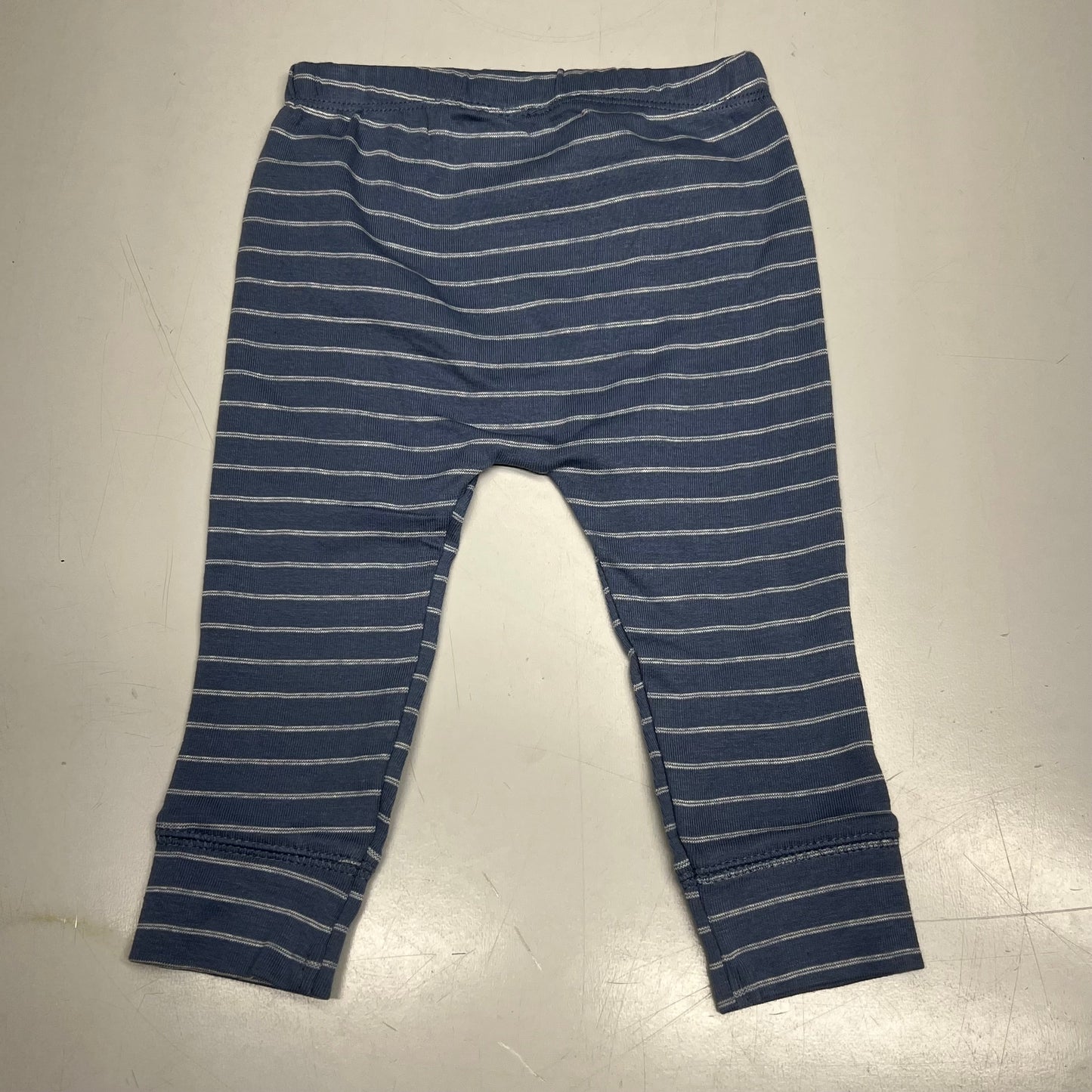 CARTERS (SET OF 2) Pull-On 100% Cotton Pants Baby Boy's Sz 6M Blue 1S99510
