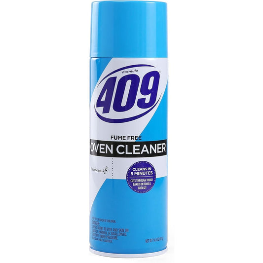 409 Fume Free Aerosol Oven Cleaner Spray, Fresh Scent 14.5 oz
