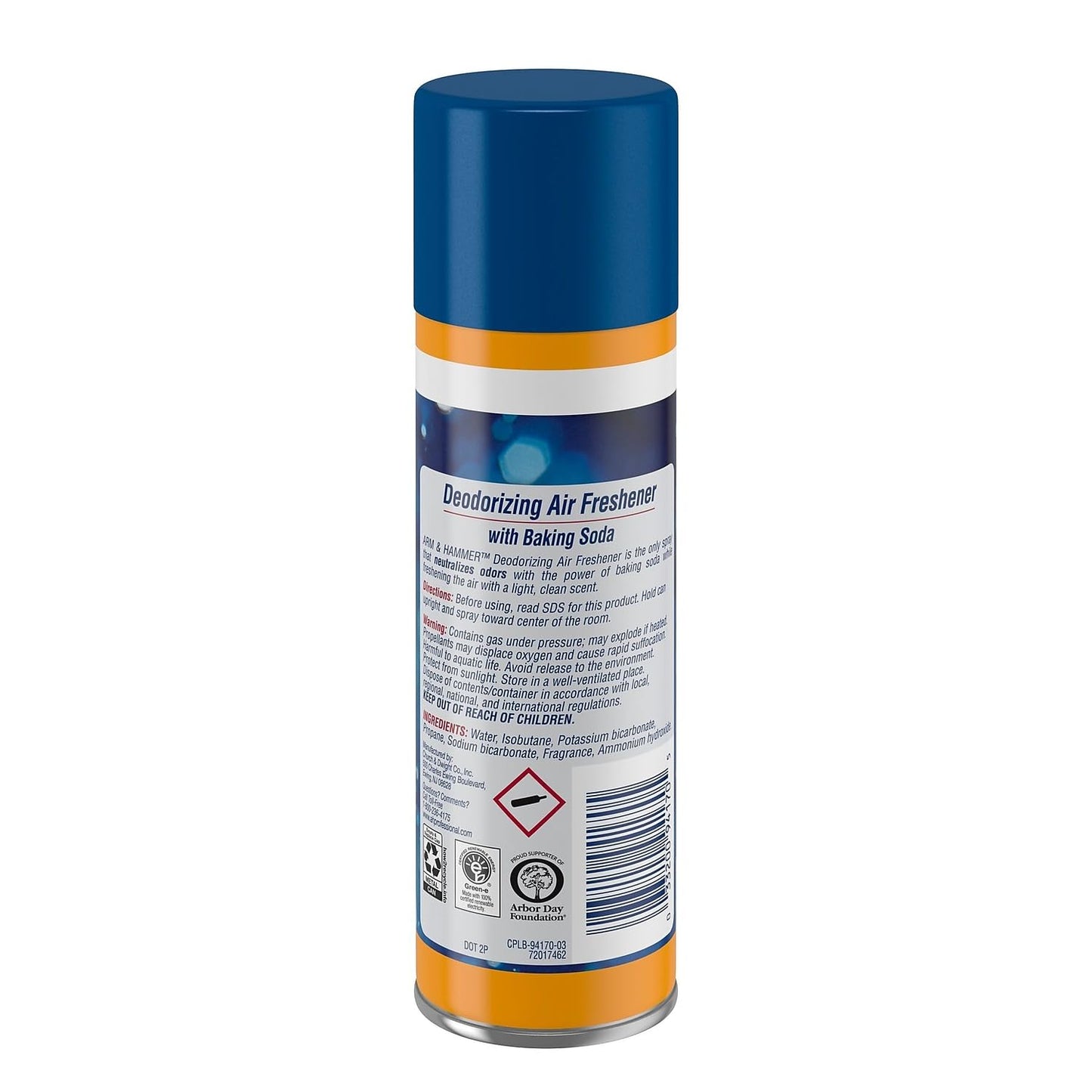 Arm & Hammer Baking Soda Air Freshener Aerosol Fresh Scent 7 oz
