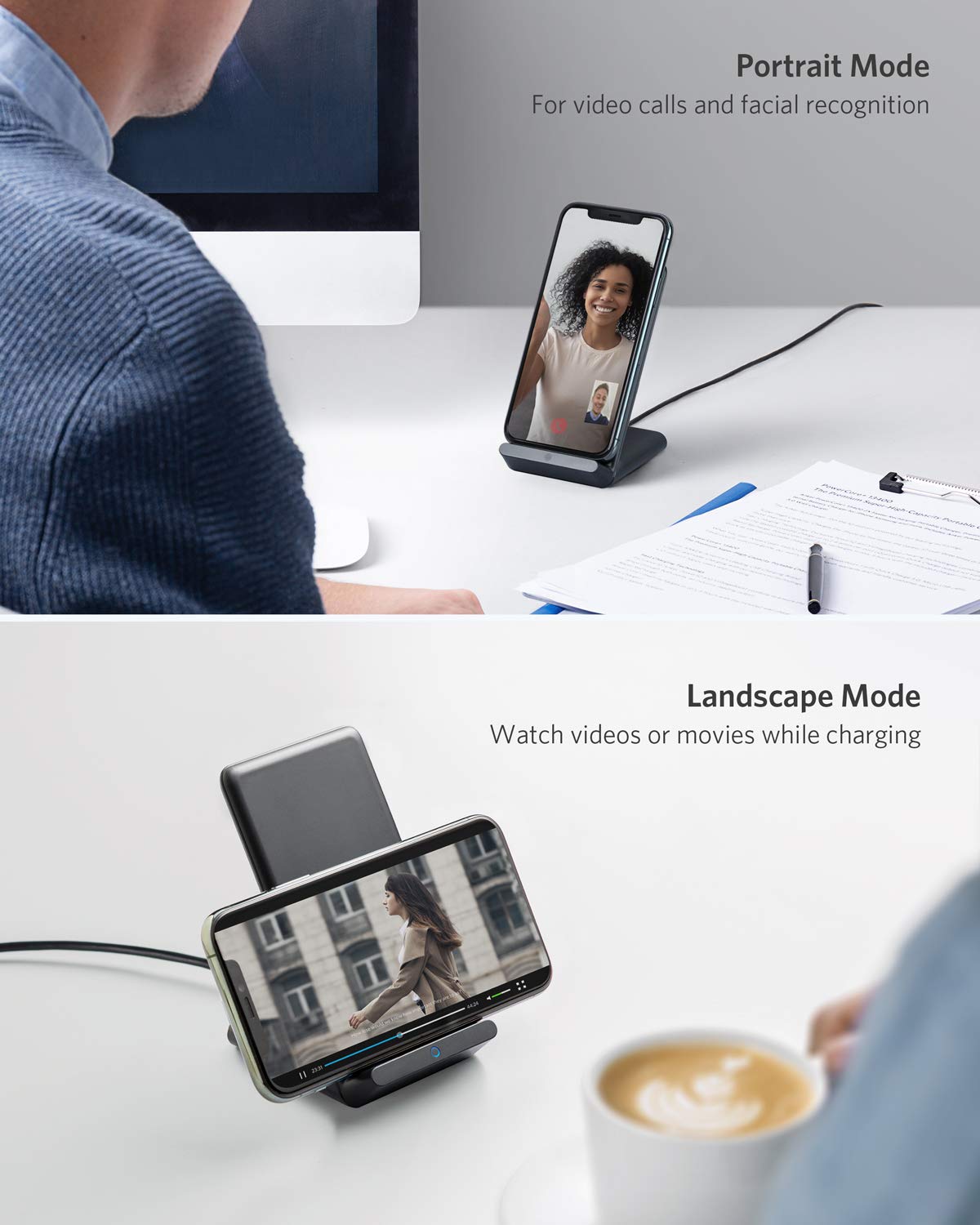 Anker <b>313</b> Wireless Charger (Stand)