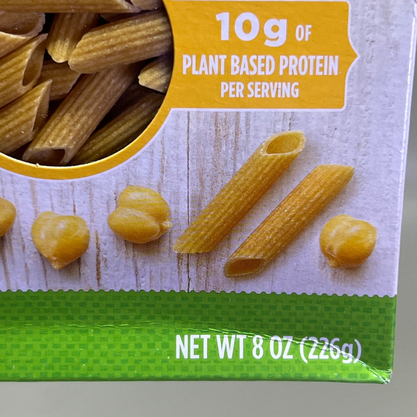 ZA@ SIMPLE TRUTH ORGANIC (6 PACK) Chickpea Penne Pasta 8 oz Yellow BB 02/26 F