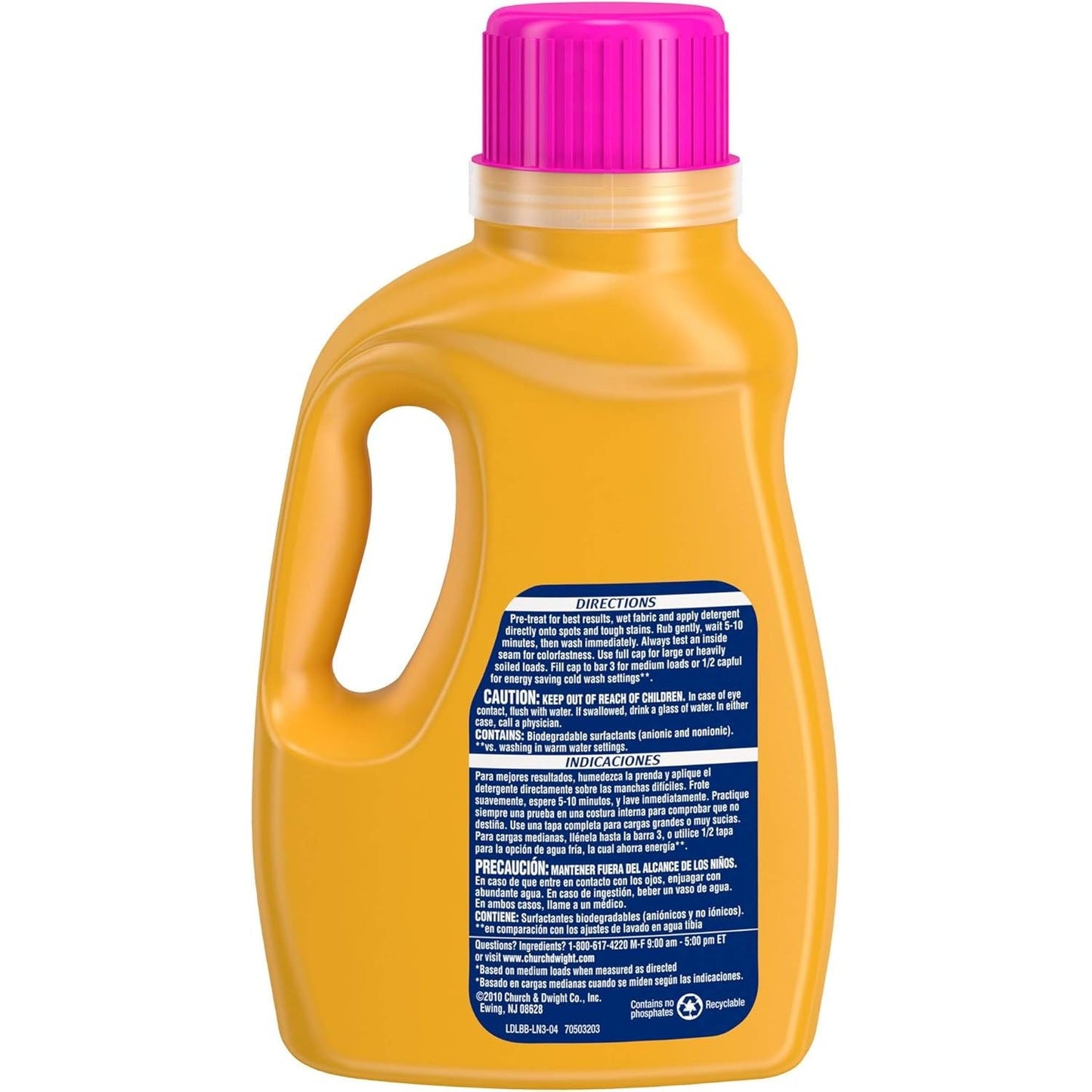 Arm & Hammer Plus Softener Orchard Bloom 25 Loads Liquid Laundry Detergent 50 Fl oz