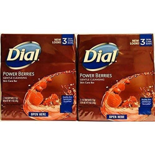 Dial Bar Soap - Glycerin Cranberry & Antioxidant 12.00 Oz