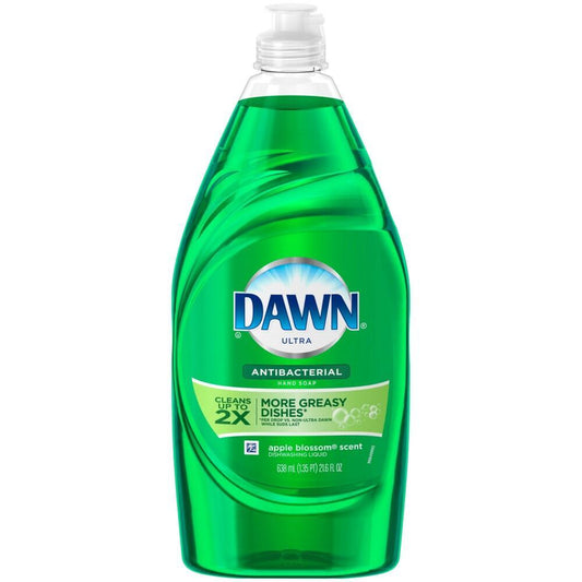 Dawn Ultra Dishwashing Liquid, Hand Soap, Antibacterial, Apple Blossom Scent