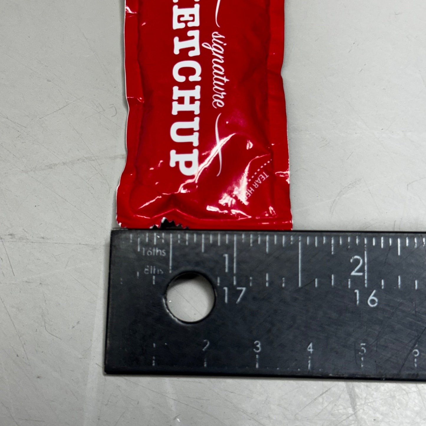 ZA@ KETCHUP (1500 Count) Packet 29.76 Lbs 123313 BB 12/25 (New Other, Distressed Box) AA
