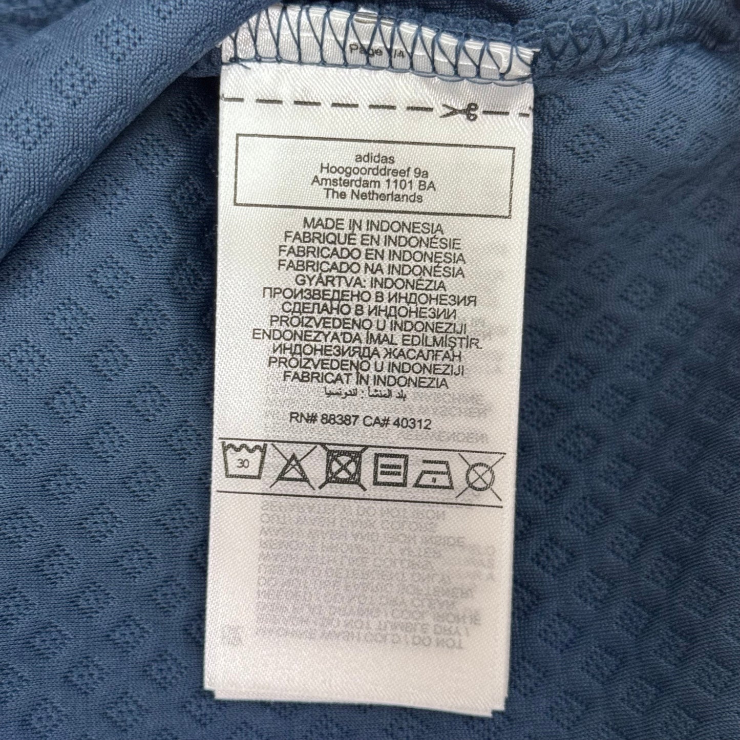 ADIDAS DWR 1/4 Zip Men's Golf Textured Sweatshirt Sz-XL Navy GR3105