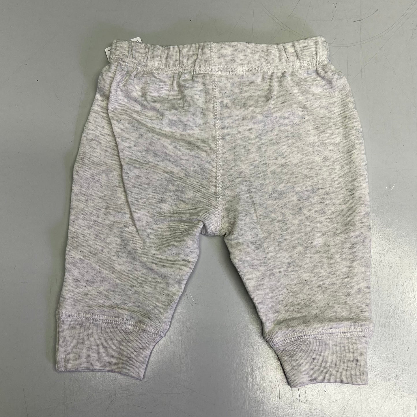 CARTERS (SET OF 2) Cotton Jogger Pants Baby's 9M Heather Grey/Ivory 1S992310