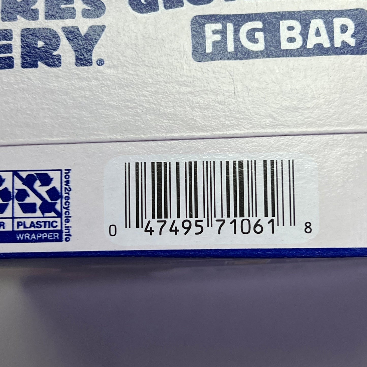 ZA@ NATURE'S BAKERY (6 BOXES, 6 BARS EACH) Blueberry Gluten Free Fig Bar BB 02/26