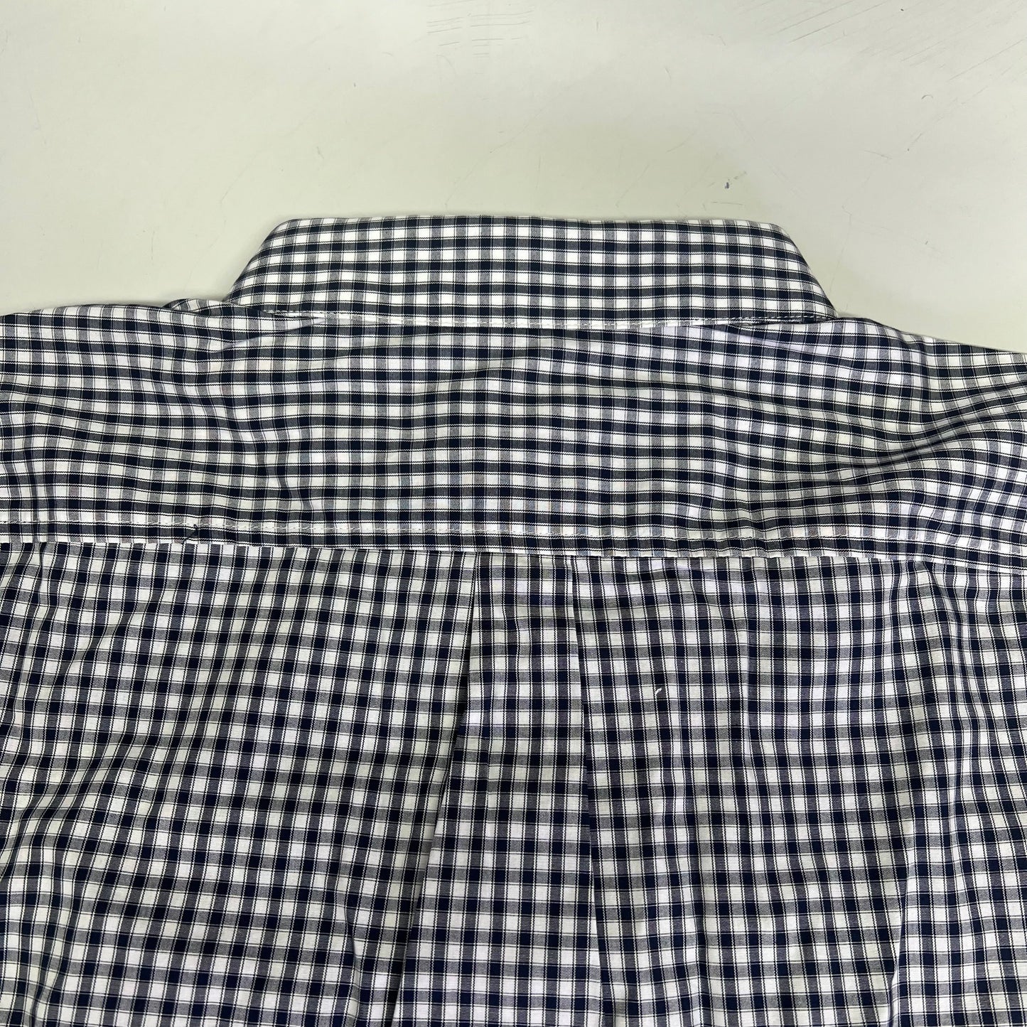 DOCKERS Signature Stain Defender Button Up Shirt Men's Sz L Navy Blue A42520010