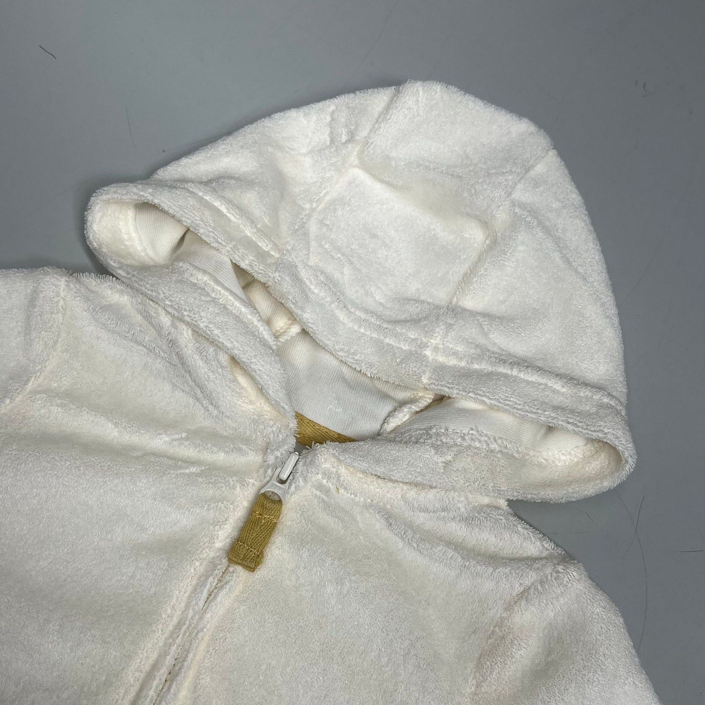 CARTERS (SET OF 3) Soft Duck Little Cardigan Set Baby's Sz Newborn White/Orange